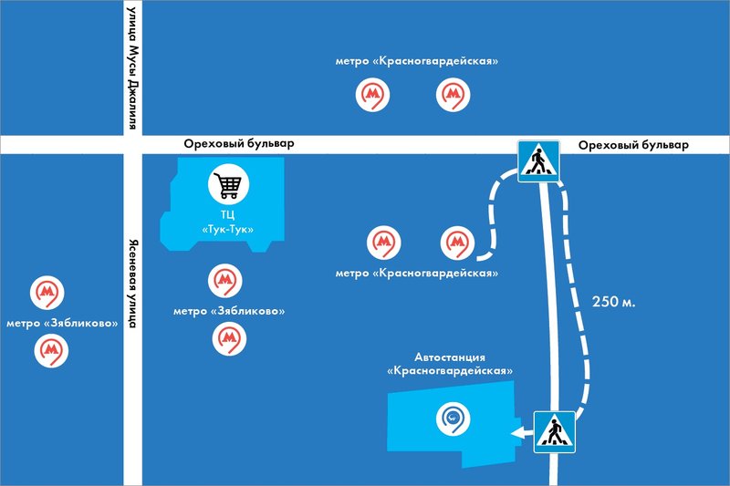 Москва автостанция орехово карта