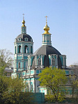Входная группа Храм Святителя Николая в Заяицком. Москва, 2-й Раушский переулок,  1, корпус  8