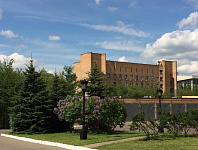 Входная группа Морг госпиталя Бурденко. Москва, Госпитальная площадь,  3, корпус  16