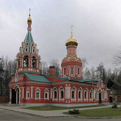 Входная группа Знаменский Храм - Красногорск. 