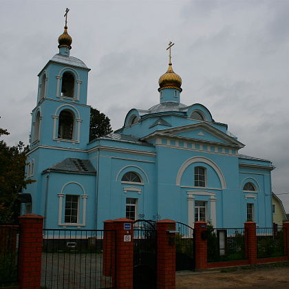Входная группа Храм Феодоровской иконы Божией Матери в Ворсино. 