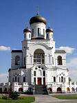 Входная группа Храм Рождества Христова - Мытищи. Московская область, Мытищи, Новомытищинский проспект,  6