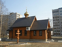 Входная группа Храм иконы Божией Матери Неупиваемая Чаша в Лесных Полянах. поселок Лесные Поляны, Ленина,  6а