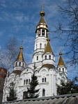Входная группа Храм Боголюбской Иконы Божией Матери. Московская область, Пушкино, Боголюбская,  20