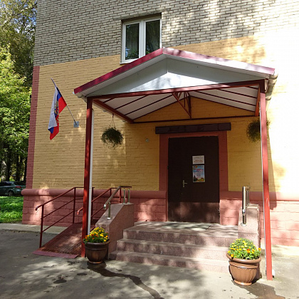 Входная группа Библиотека №2, г. Мытищи. 