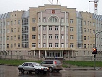 Входная группа Зеленоградский суд. Московская область, Зеленоград, 20-й микрорайон,  2001