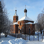 Входная группа Храм Покрова Пресвятой Богородицы в Еганово. село Еганово, Еганово,  1, корпус  1