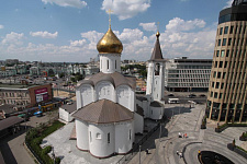 Входная группа Старообрядческий Храм во имя Святителя Николы Чудотворца. Москва, Бутырский Вал,  8