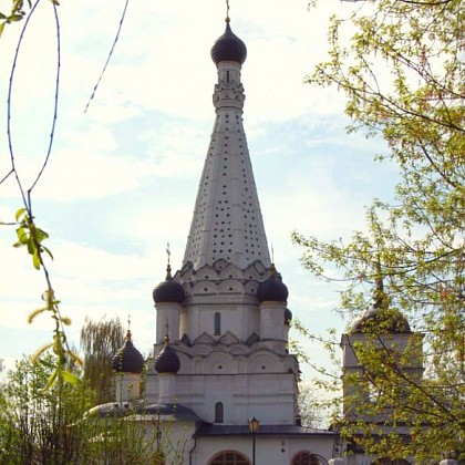 Входная группа Храм Покрова Пресвятой Богородицы в Медведкове. 