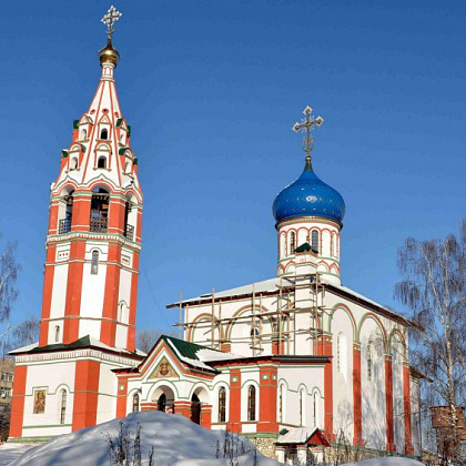   Храм Иконы Божией Матери Скоропослушница в Чурилково. 