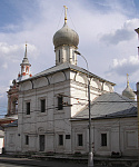 Входная группа Храм Максима Блаженного. Москва, Варварка,  4