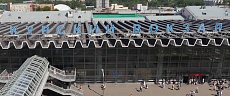 Входная группа Курский вокзал Москвы, Kursky Rail Terminal. Москва, Земляной Вал,  29