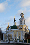 Входная группа Иоанно-Предтечинский Храм. деревня Садки, Садки,  1, корпус  1