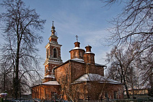 Входная группа Храм Рождества Христова в Варварино. Москва, деревня Варварино, Варварино,  1, корпус  1
