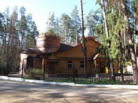 Входная группа Храм Георгия Победоносца в Монино. поселок Монино, Маршала Красовского,  ст1