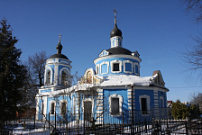 Входная группа Храм Казанской иконы Божией Матери в Лайково. село Лайково, Лайково,  1