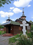 Входная группа Храм Святителя Николая Чудотворца в Отрадном. Москва, Каргопольская,  9а