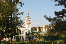 Входная группа Храм Святителя Николая Мирликийского на Рогожском кладбище. Москва, Рогожский поселок,  1а/29, корпус  1
