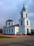 Входная группа Храм Рождества Пресвятой Богородицы в Капотне. Москва, 1-й Капотнинский проезд,  1