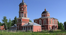 Входная группа Храм Святителя Николая Мирликийского - Зеленоград. Московская область, Зеленоград, Никольский проезд,  1