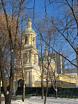 Входная группа Храм Тихвинской иконы Божией Матери в Сущеве. Москва, Тихвинская,  13, корпус  12