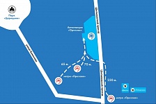 Автостанция Орехово - Москва. Схема проезда.