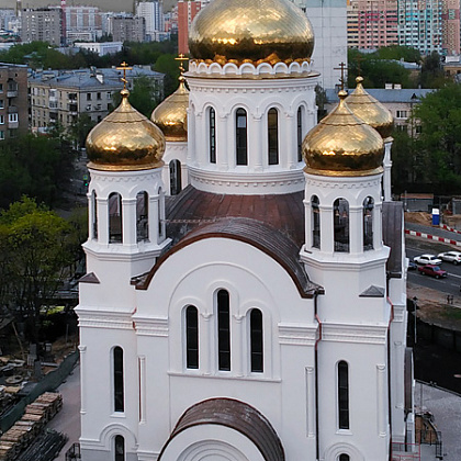   Храм Святого Праведного Иоанна Русского в Кунцеве. 