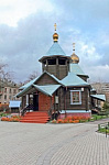 Входная группа Храм Святого Иннокентия митрополита Московского в Люберцах. Московская область, Люберцы, Октябрьский проспект,  117, корпус  1
