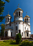 Входная группа Храм Вознесения Господня в Звенигороде. Звенигород, Московская,  2а